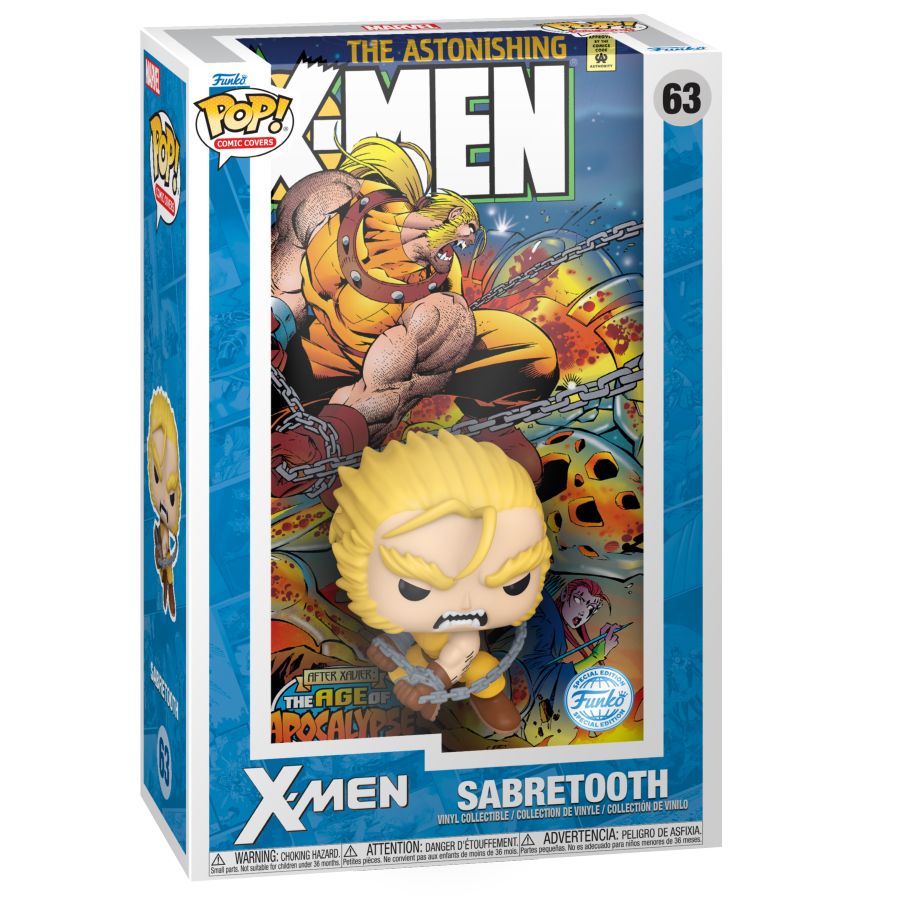 
                  
                    Marvel Comics - Sabretooth (Age of Apocalypse) US Exclusive Pop! Comic Cover [RS]
                  
                