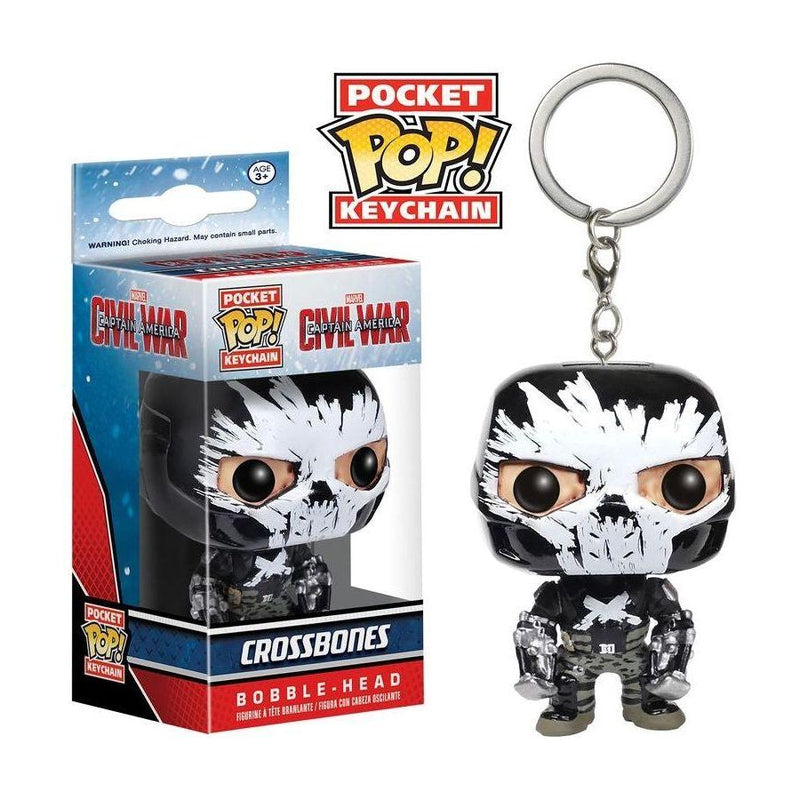 Captain America 3 - Crossbones Pop! Keychain