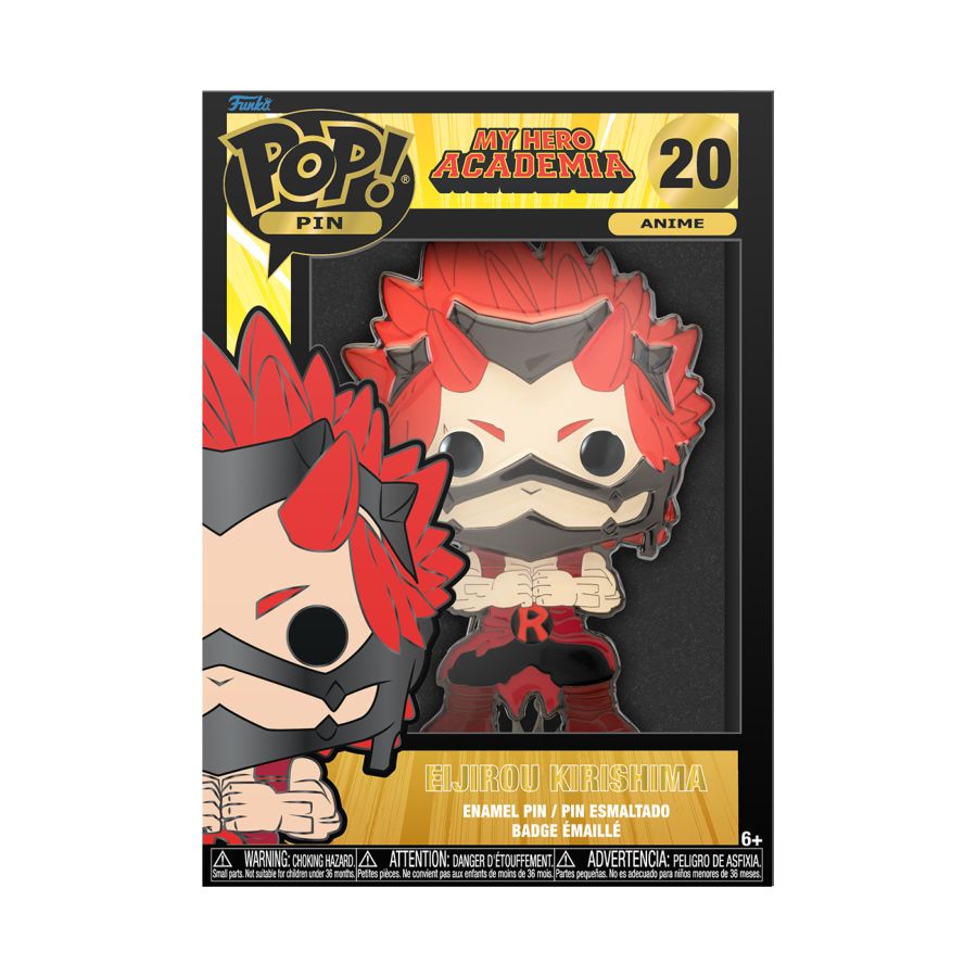 
                  
                    My Hero Academia - Kirishima 4" Pop! Enamel Pin
                  
                