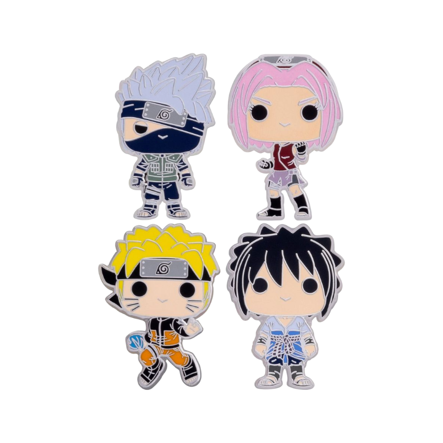 Naruto - Team 7 Enamel Pin 4-Pack