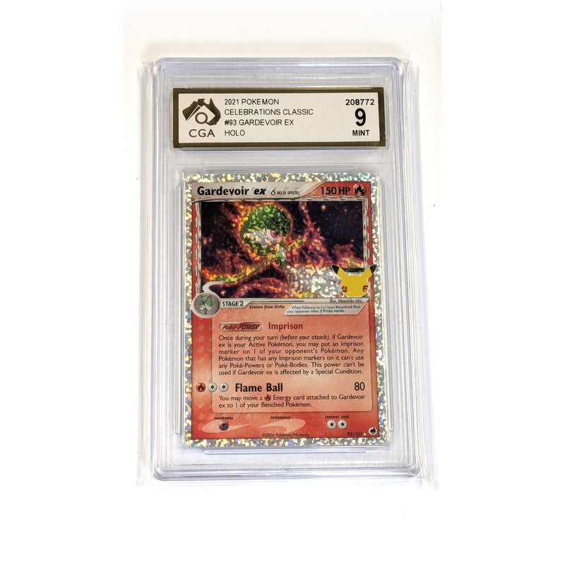 CGA Graded Pokemon SWSH Celebrations - Classic Collection #93 Gardevoir ex (Delta Species) - Graded 9