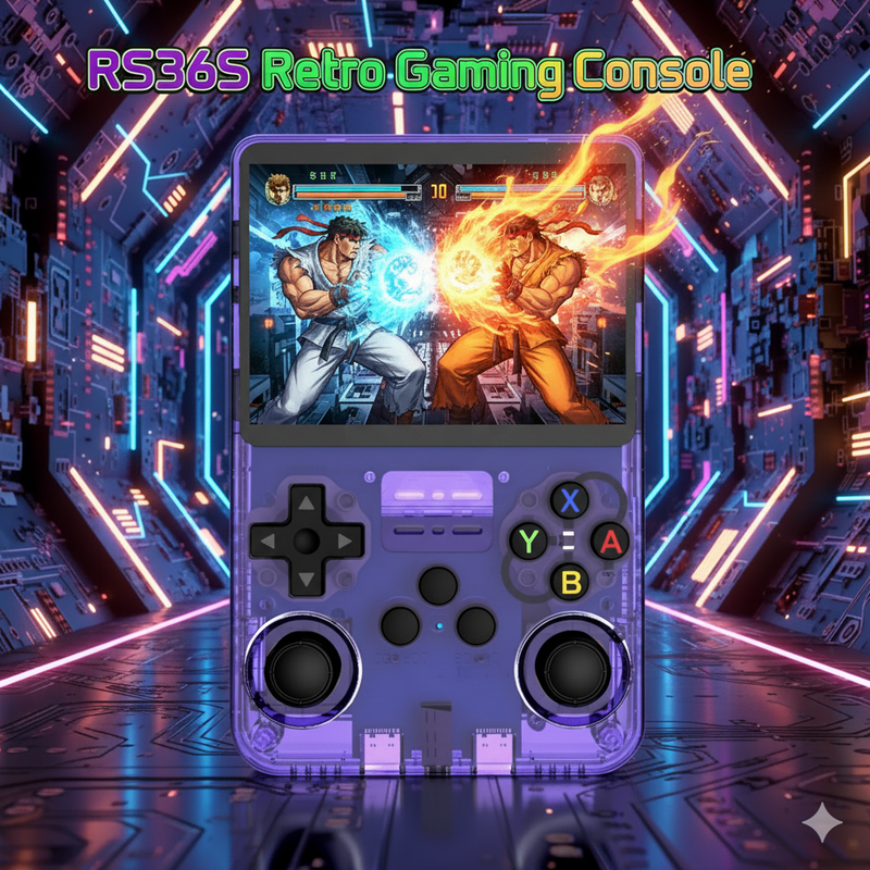 R36S Retro Gaming Console 128gb