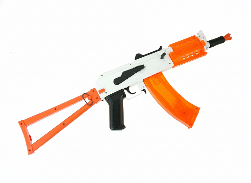 LeHui AK 74U Gel Blaster With Tactical Laser & Torch