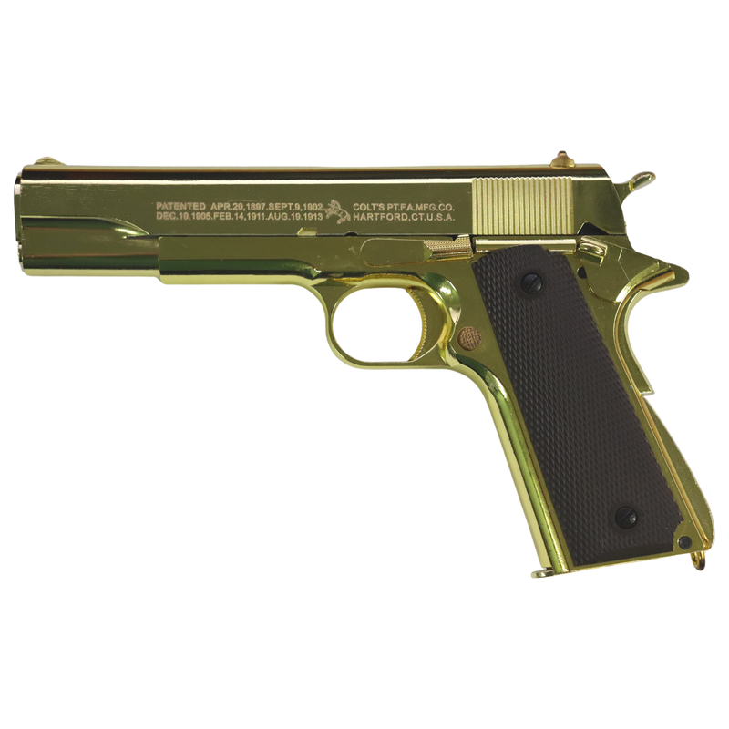 Golden Eagle 1911 3305GD Green Gas Gel Blaster Pistol Toy