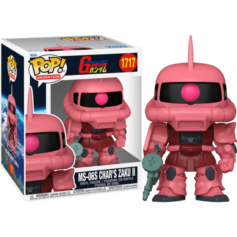 Mobile Suit Gundam - MS-06S Char’s Zaku II Super Sized 6" Pop! Vinyl Figure