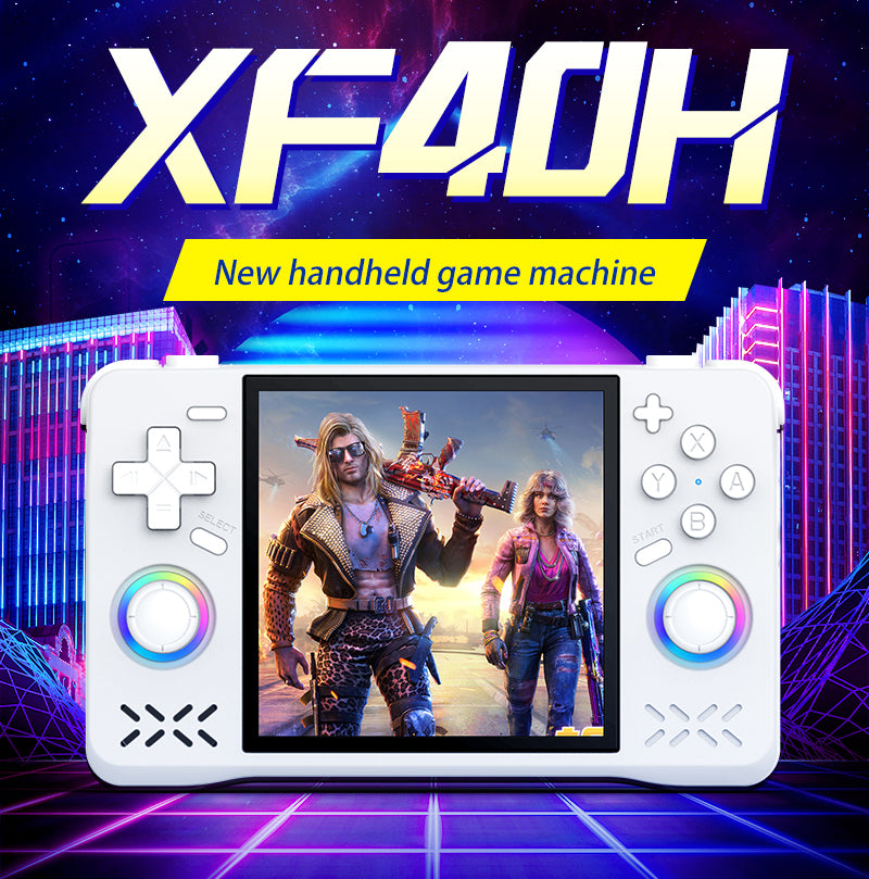 XF40H 4 Inch Handheld Retro Gaming Console 128gb