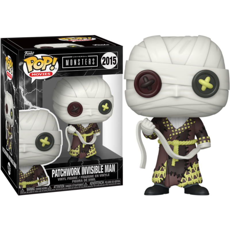 Universal Monsters - Invisible Man Patchwork Pop!