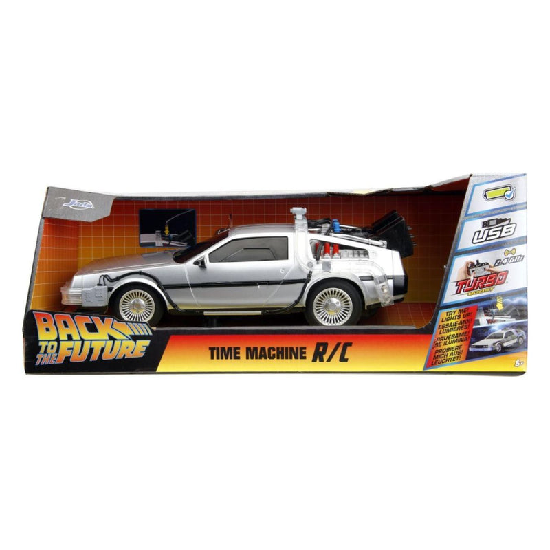 Back to the Future - Time Machine Remote Control 1:16 Scale Vehicle (with Light Up Function)