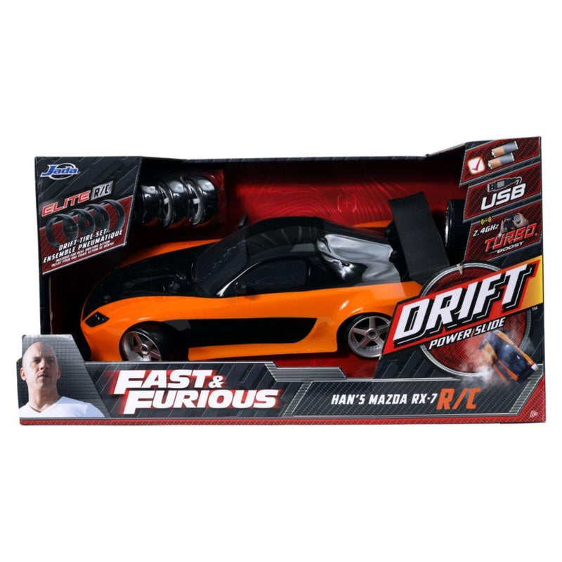 Fast & Furious - Han's 1993 Mazda RX-7 Veilside 1:10 Scale Remote Control Car