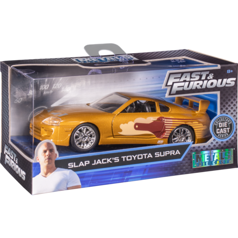 2 Fast 2 Furious - Slap Jack’s 1995 Toyota Supra 1/32 Scale Metals Die-Cast Vehicle Replica