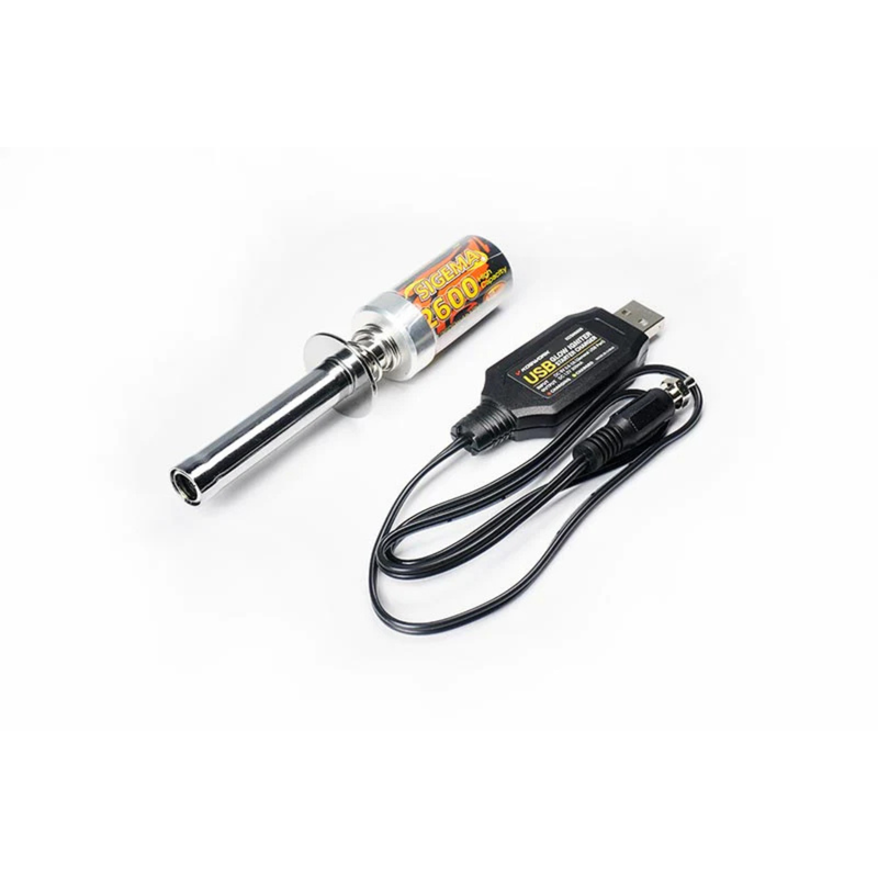 Koswsork 2600mAh Glow Igniter/Starter Set (w/USB Charger)