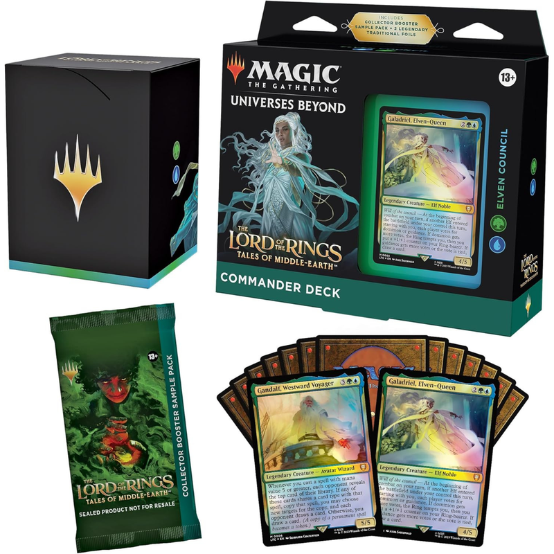 MTG The Lord of The Rings: Tales of Middle-Earth Commander Deck: Elven Council