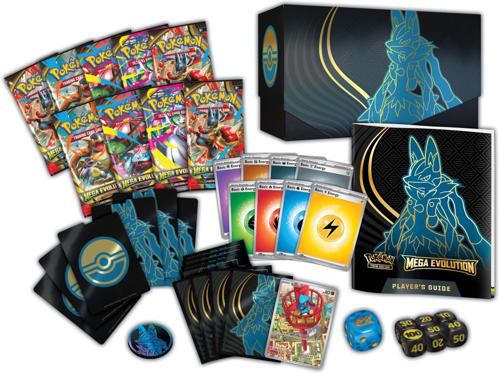 
                  
                    [PREORDER] Pokémon TCG: Mega Evolution Elite Trainer Box
                  
                
