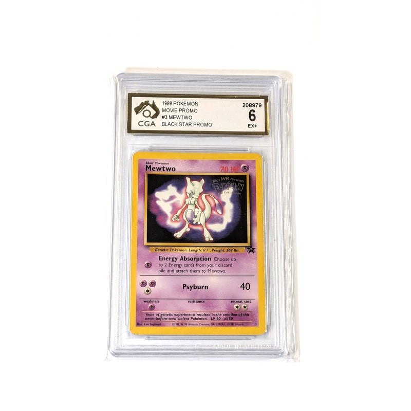 CGA Graded Pokemon Pokemon The First Movie Promo #Promo Ancient Mew - Graded 6