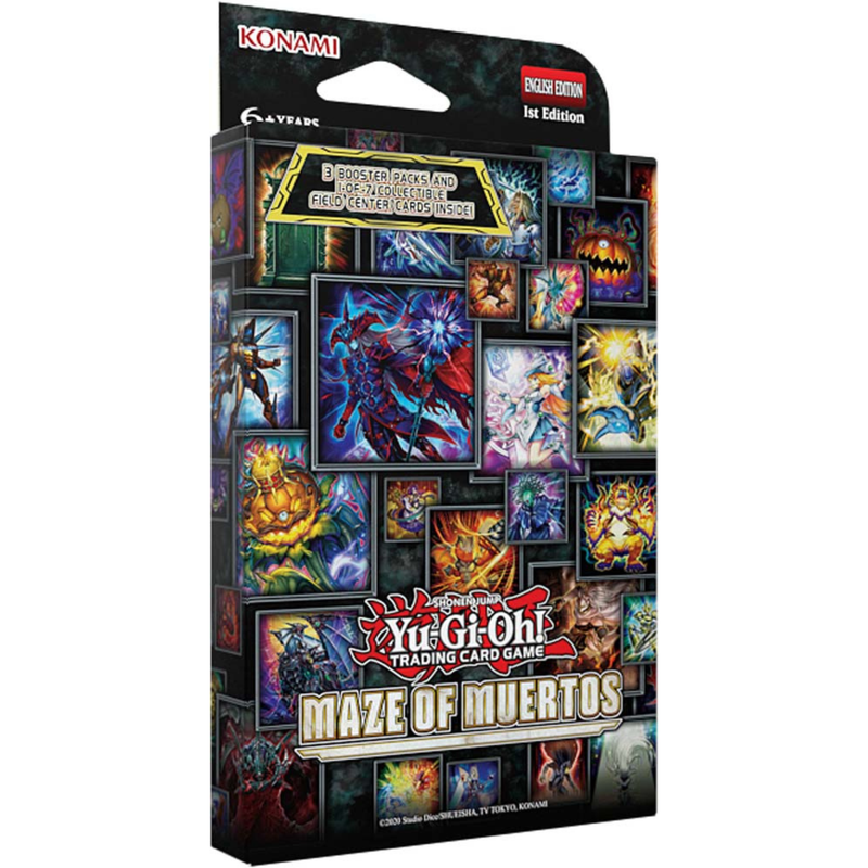 Yu-Gi-Oh! TCG Maze Of Muertos - 7 x Card 3 Pack Tuckbox