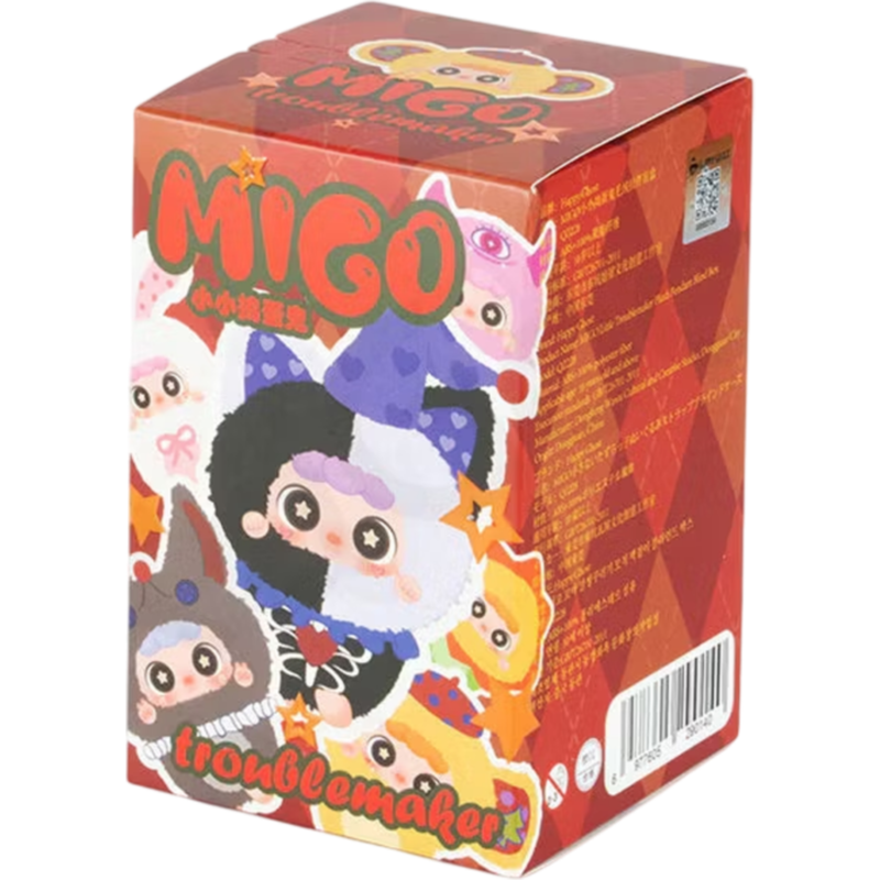 Baby Three x Migo - Little Troublemaker Blind Box Vinyl Plush Pendant (Single Unit)
