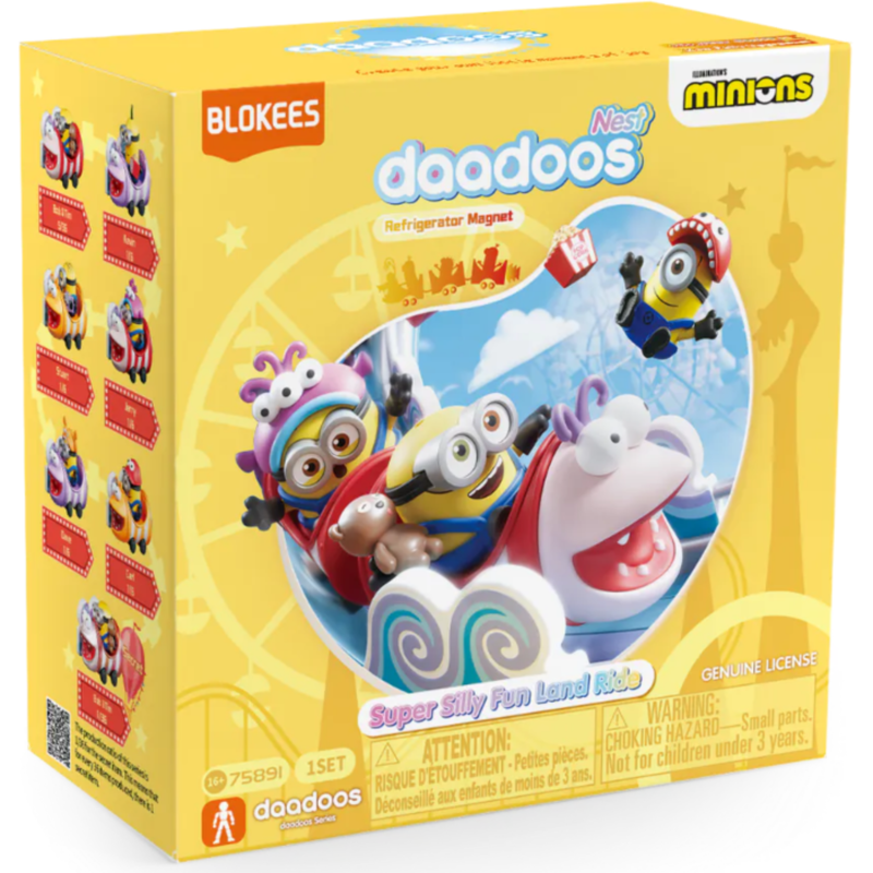 Minions - The Roller-dorable Coaster Daadoos Nest Series 01 Blind Box