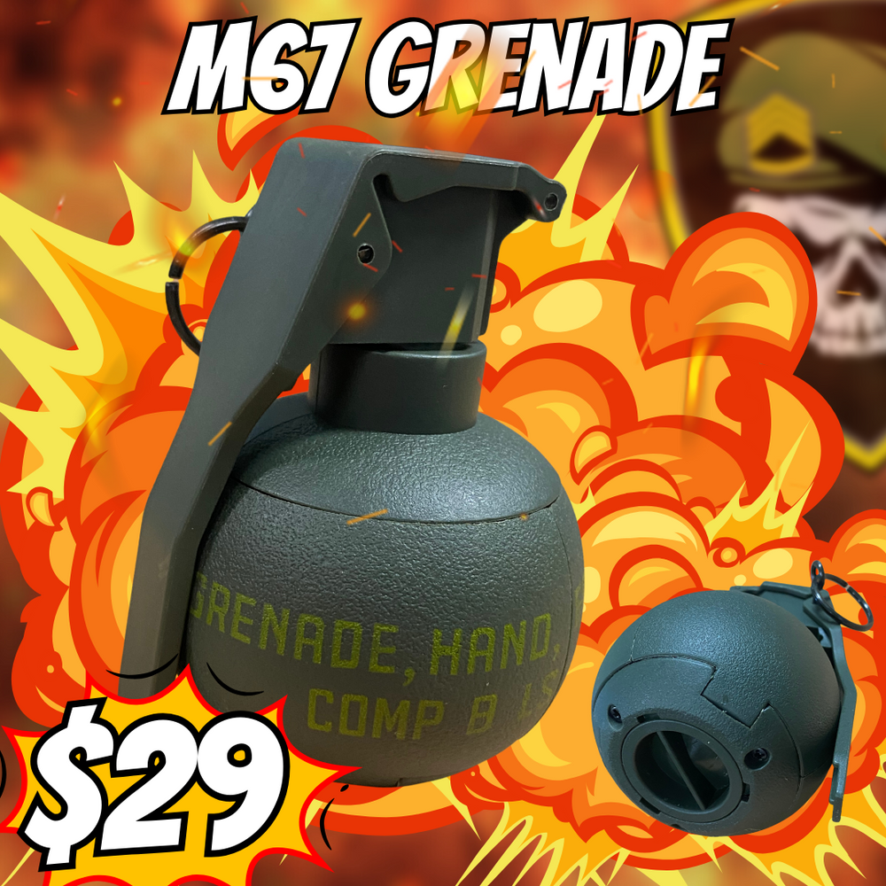 
                  
                    M67 Grenade - Explosive Gel Grenade
                  
                