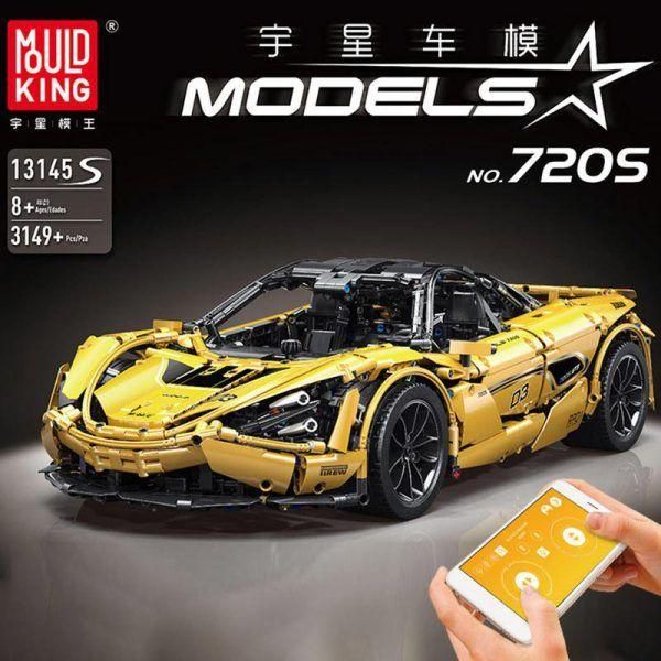 MOULD KING 13145S 1:8 Mclaren 720S with 3149 Pieces