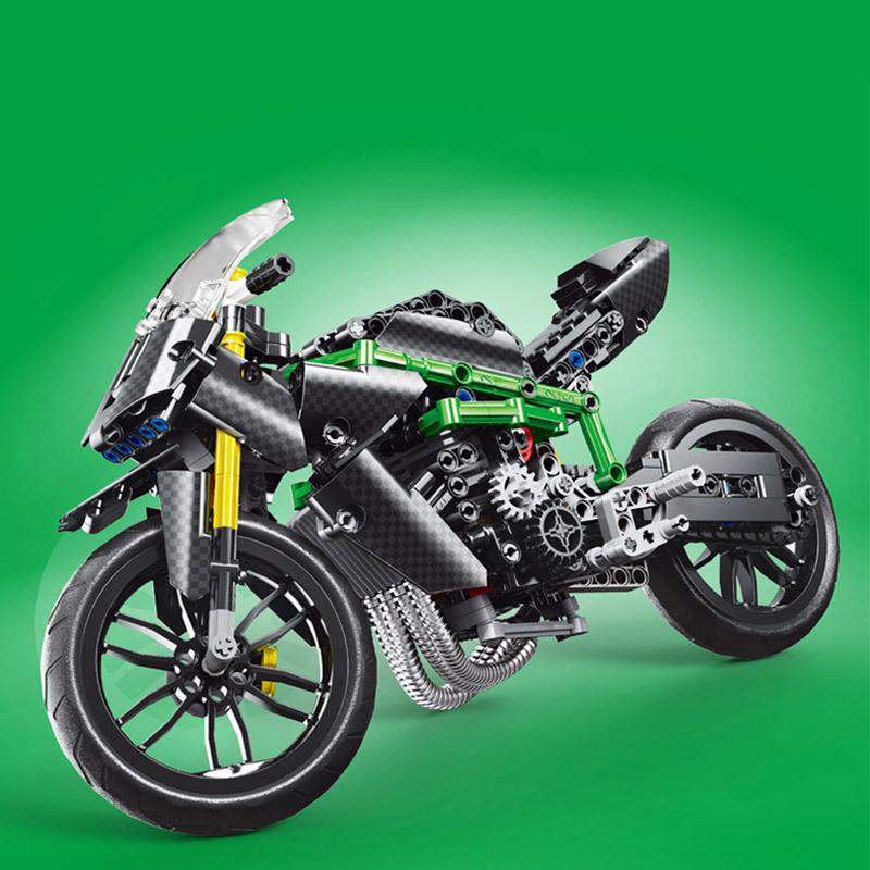 MOULD KING 23002 KAWASAKI H2R with 639 Pieces