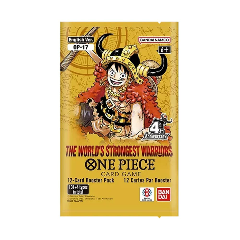 One Piece Card Game: The World's Strongest Warriors - Booster Pack [OP-17]