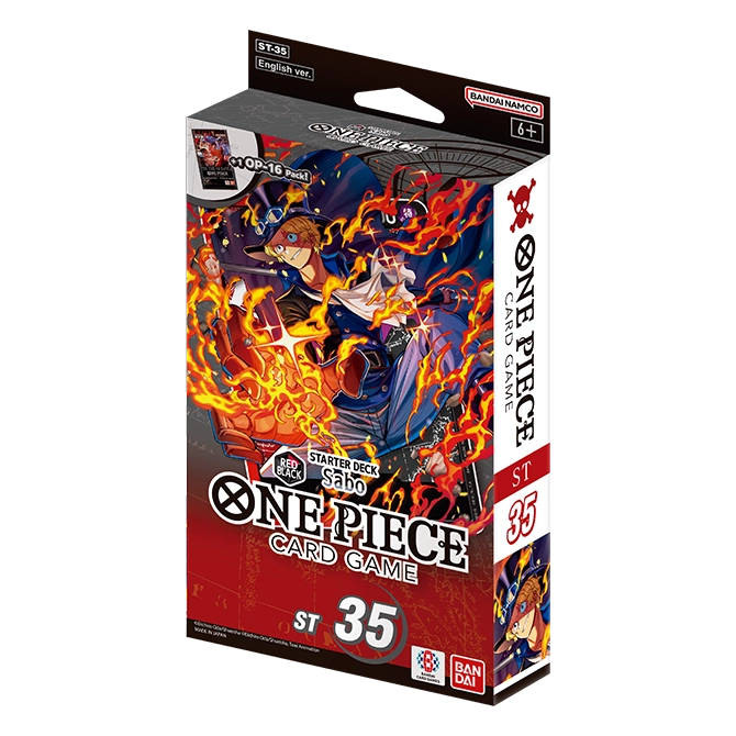STARTER DECK - RED BLACK Sabo - [ST-35]