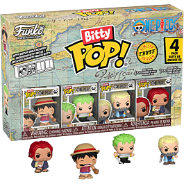 One Piece - Luffy Bitty Pop! 4PK
