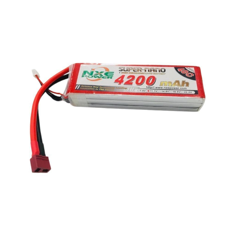 NXE 11.1v 4200mah 40c Soft case w/Deans