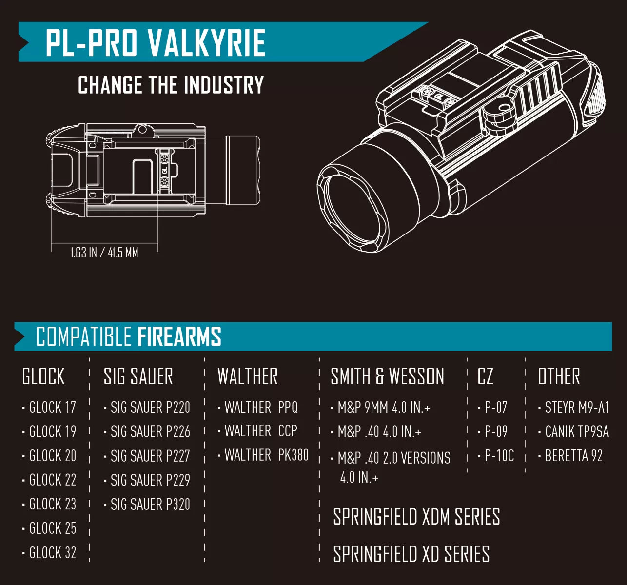 
                  
                    Olight PL-Pro Valkyrie 1500 Lumens Compact Tactical Flashlight - Black
                  
                