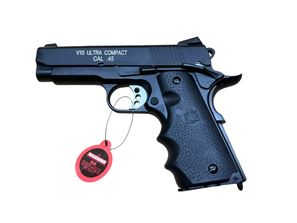 
                  
                    DOUBLE BELL 793 V10 ULTRA COMPACT CAL.45 Gel blaster Gas POWERED Blowback (Black)
                  
                