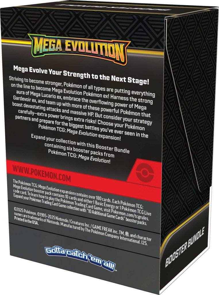 
                  
                    Pokémon TCG: Mega Evolution Booster Bundle
                  
                