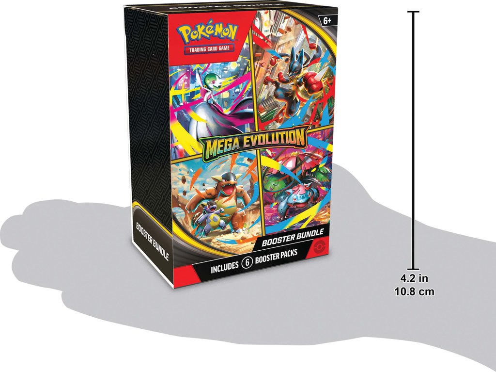 
                  
                    Pokémon TCG: Mega Evolution Booster Bundle
                  
                
