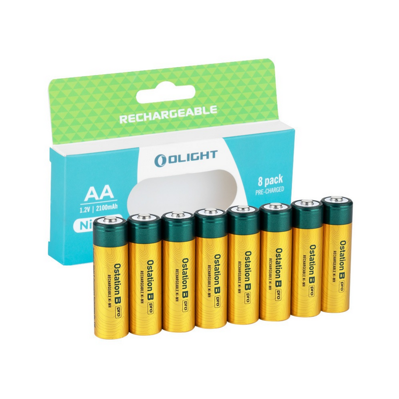 Olight High Quality AA/AAA Battery for Ostation X (12 pack)