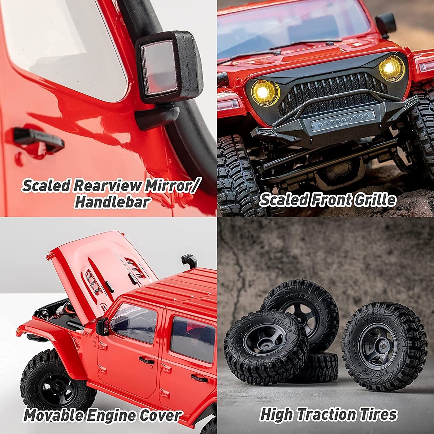 
                  
                    Roc Hobby 1:18 Fire Horse 1/18 Scale RC Crawler
                  
                