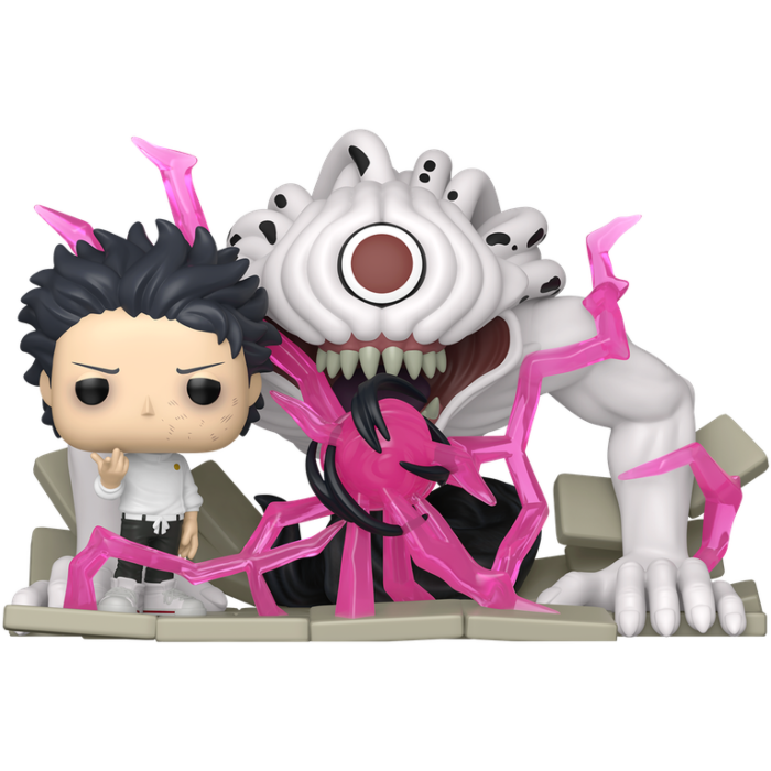 Jujutsu Kaisen 0 - Rika & Yuta Okkotsu Glow-in-the-Dark Pop! Moment Vinyl Figure