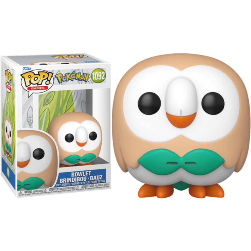 Pokemon - Rowlet Pop! Vinyl Figure