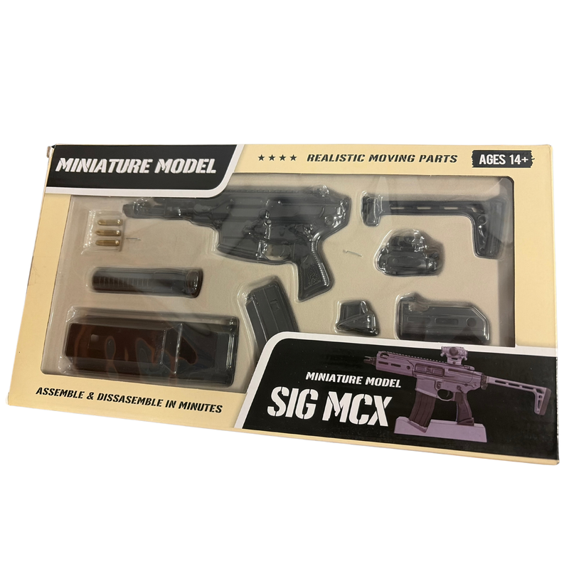 Minature Model SIG MCX Model | 1:6 Scale Diecast Metal Build Kit