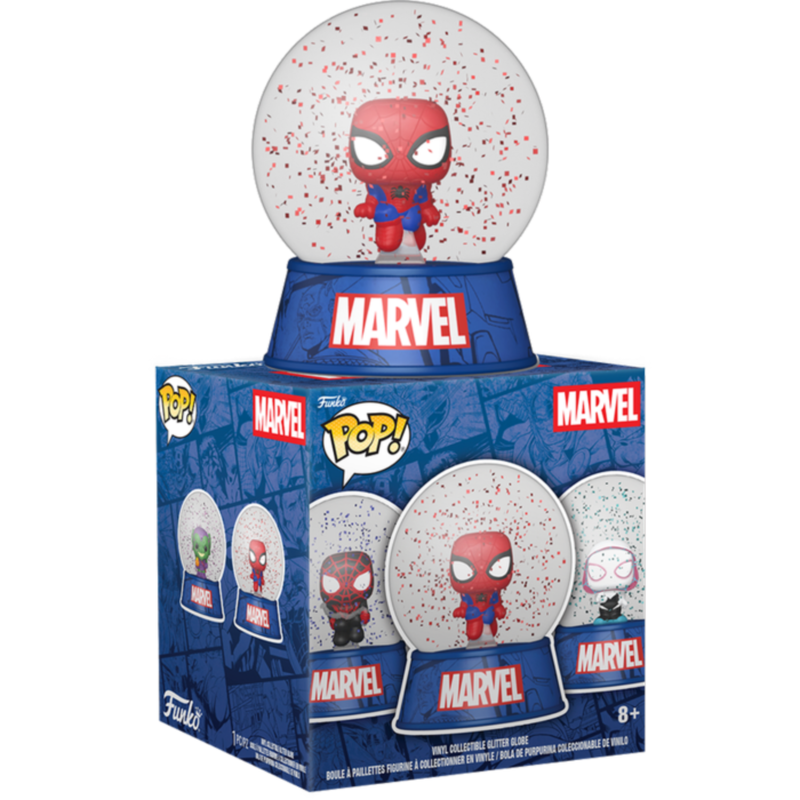 Marvel - Spider-Man Mini Pop! Snow Globes Vinyl Figure (Single Unit)