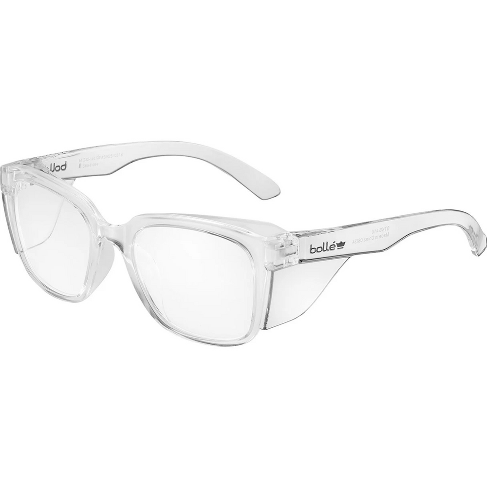 Bolle STKS 410 Clear Lens - Platinum (ASAF) - Crystal PC Temples/Frame