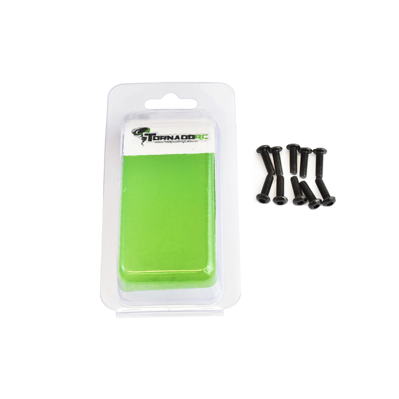 TORNADO 2.5X4MM BUTTON HEAD SCREW 10 PER PACK