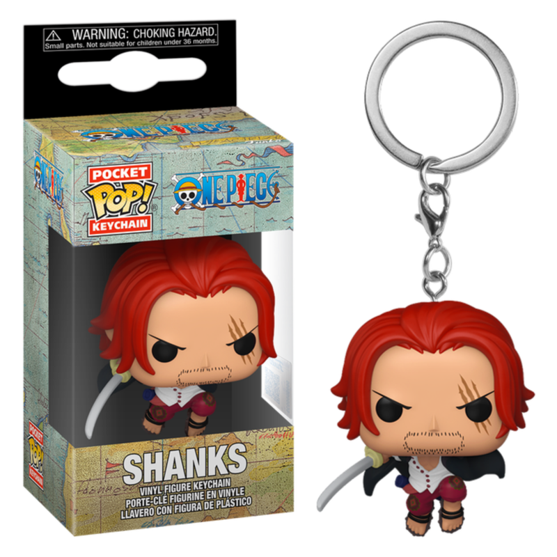 One Piece - Shanks Pocket Pop! Keychain