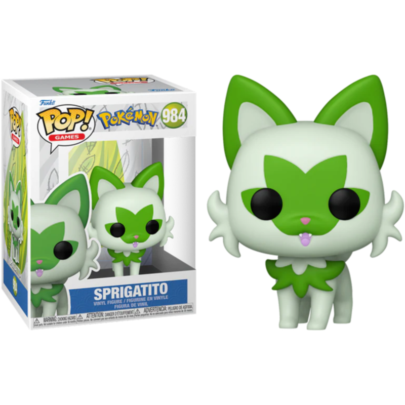 Pokemon - Sprigatito Pop! Vinyl Figure