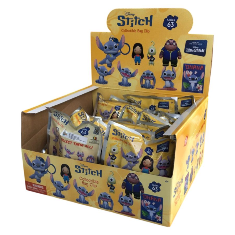 Lilo & Stitch (2025) – 3D PVC Bag Clips Blind Bag