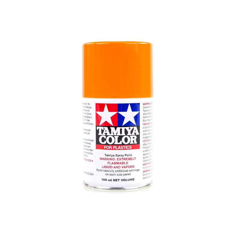 Tamiya TS-98 Pure Orange Lacquer Spray Paint 100ml