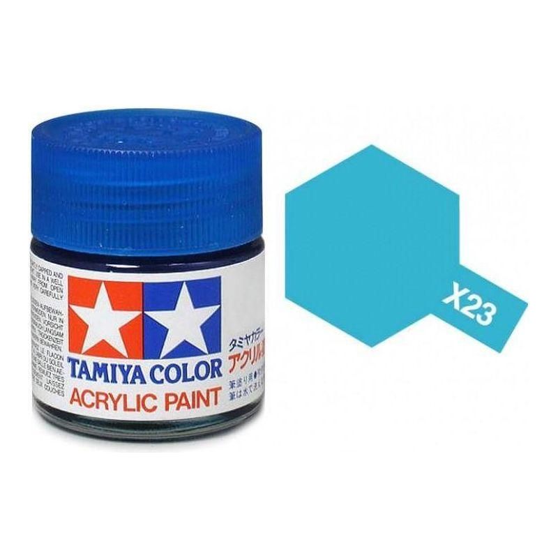 TAMIYA ACRYLIC MINI X-23 CLEAR BLUE