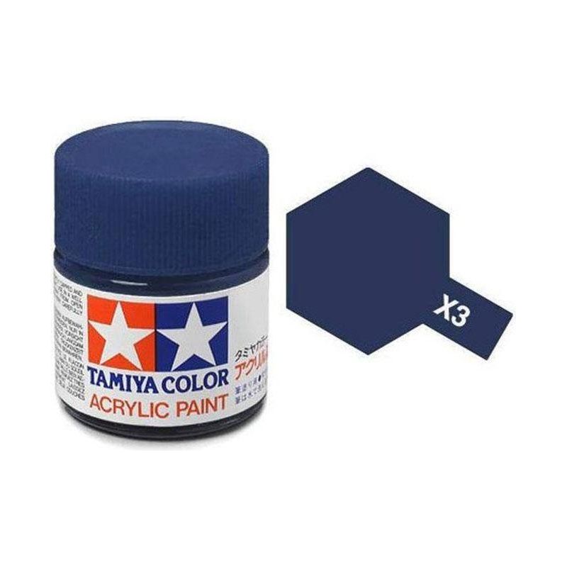 TAMIYA ACRYLIC MINI X-3 ROYAL BLUE