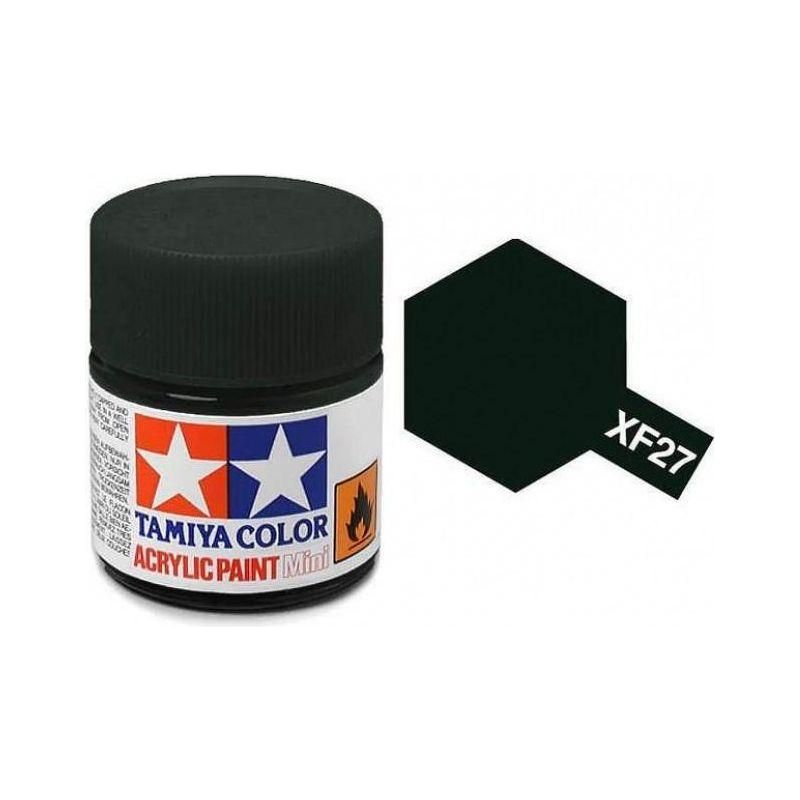 TAMIYA ACRYLIC MINI XF-27 BLACK GREEN