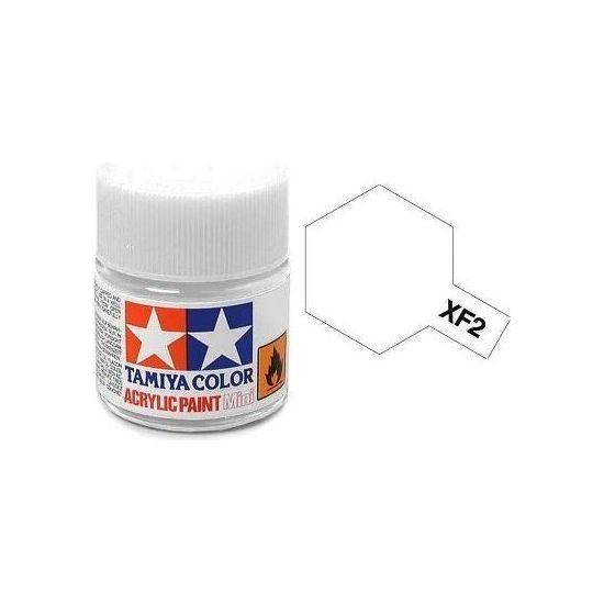 TAMIYA ACRYLIC MINI XF-2 FLAT WHITE