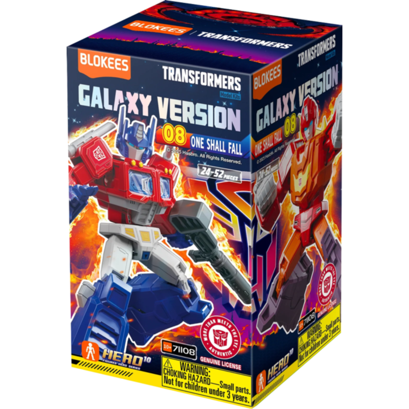 Transformers - Galaxy Version 08 One Shall Fall Blind Box Articulated Model Kit (Single Unit)