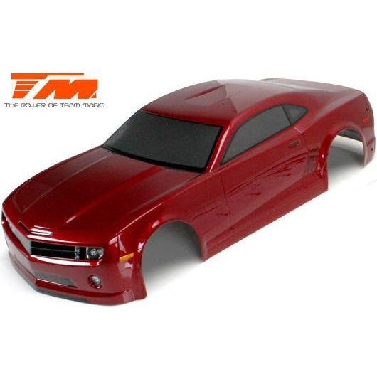 BODY - 1/10 TOURING / DRIFT - 195MM - PAINTED - NO HOLES - CMR DARK RED